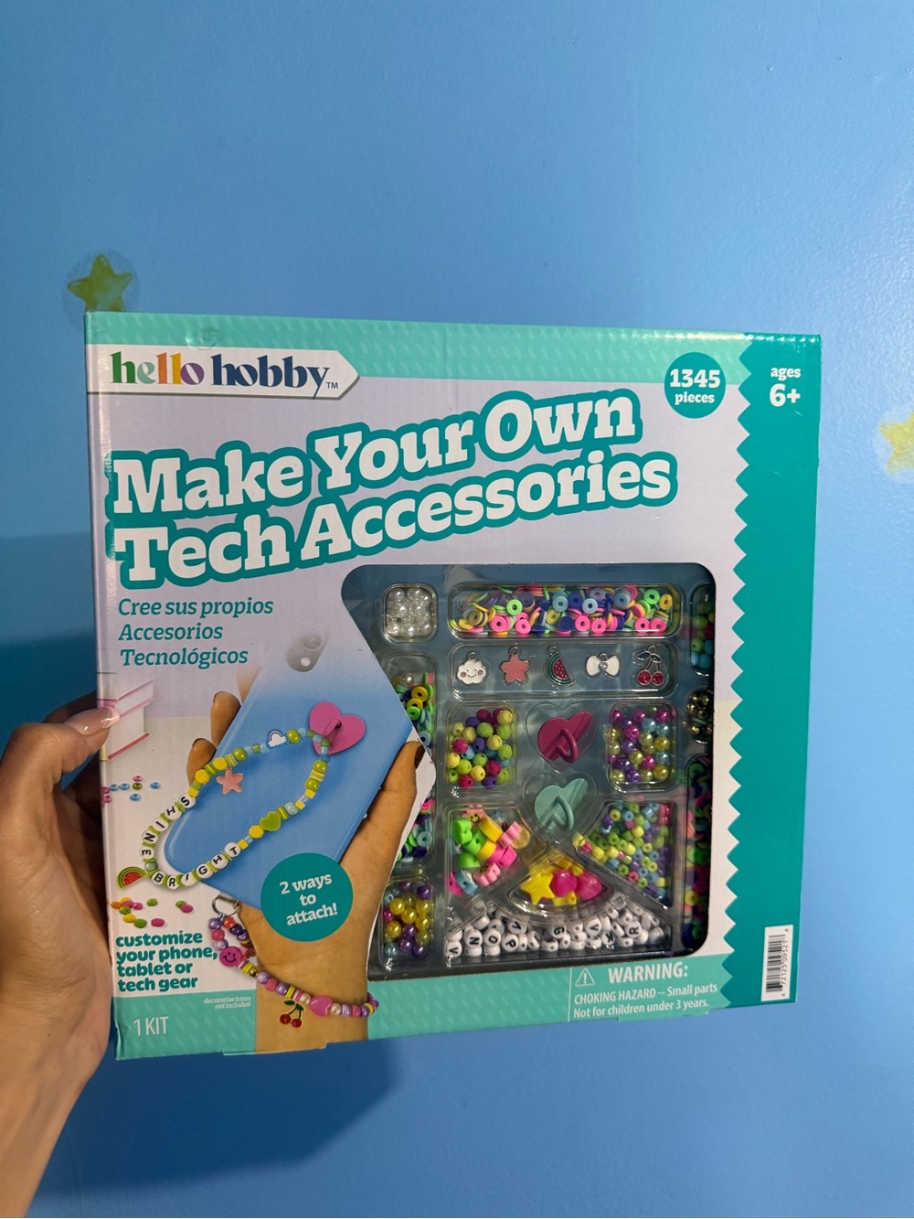 Make Your Own Tech Accessories Kit – Teal & Multicolor